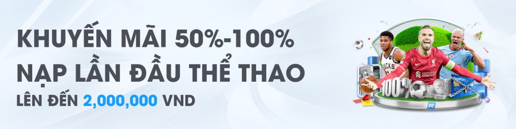 Khuyến mãi nạp đầu thể thao bóng đá Rs8sports